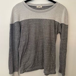 LNA two-toned sweatshirt